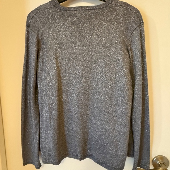 NWT MEDIUM FINITY METALLIC TWIN SET - Picture 2 of 4